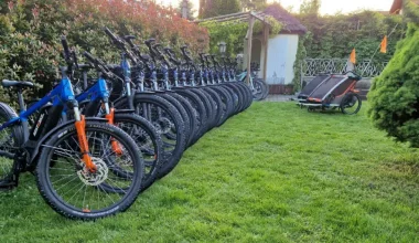 Final preparations for the bike rental launch are in full swing.